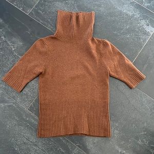 Theory cashmere cropped sweater